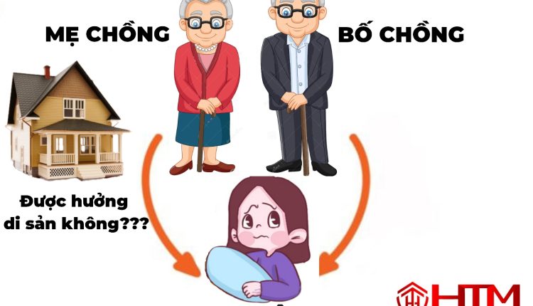 Con dâu có được hưởng di sản từ bố mẹ chồng không